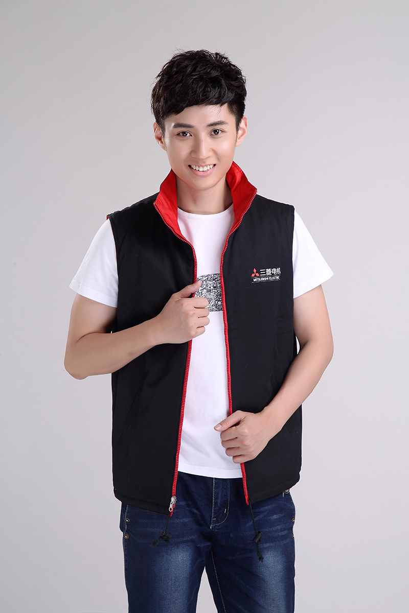 三菱電機定制黑色馬甲