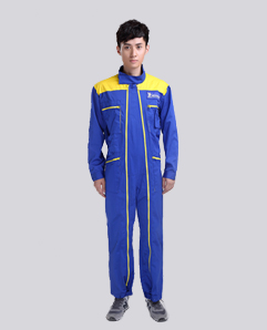 男式藍色連體工作服-工作服