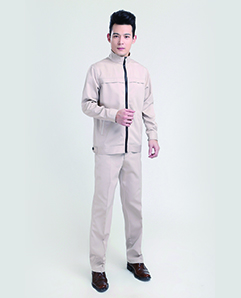 純棉秋冬季節男士工作服定做