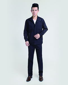 秋冬季節男士純棉工作服