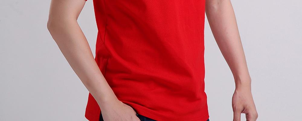 紅色的廣告衫批發效果好嗎