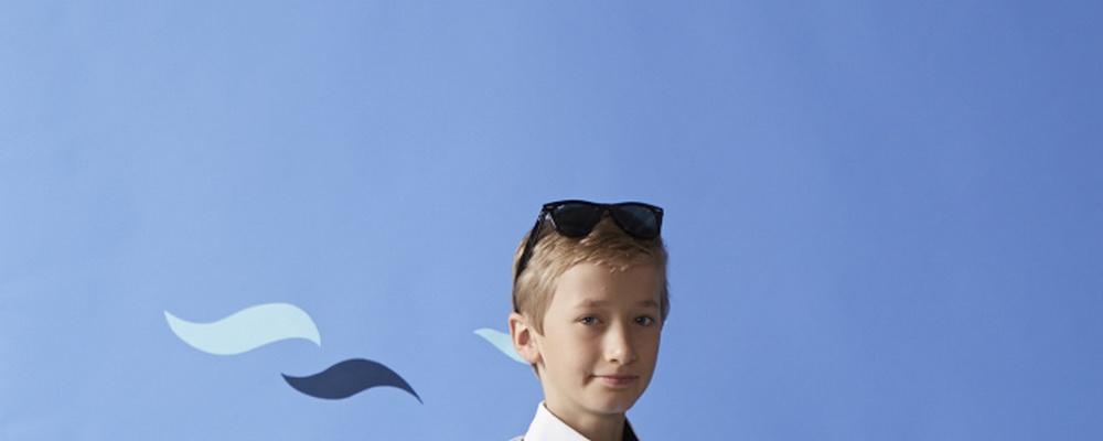 夏季學生校服款式圖片