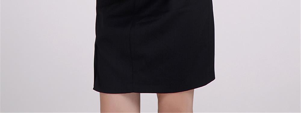 無領長袖女士小西服好看嗎