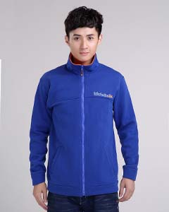 KFZTEILE24促銷服藍色長袖插斗男式衛衣批發